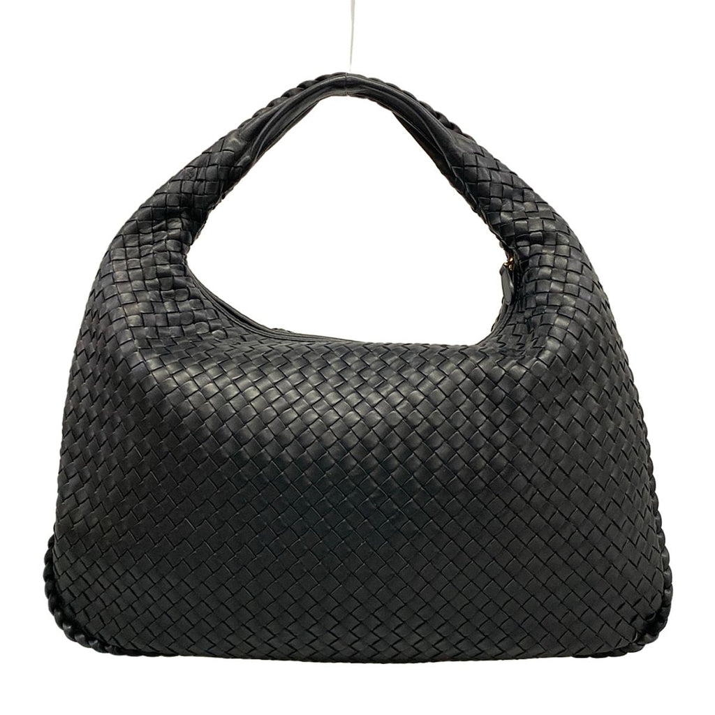 Bottega Veneta Shoulder Bag Medium Black Leather — view 3