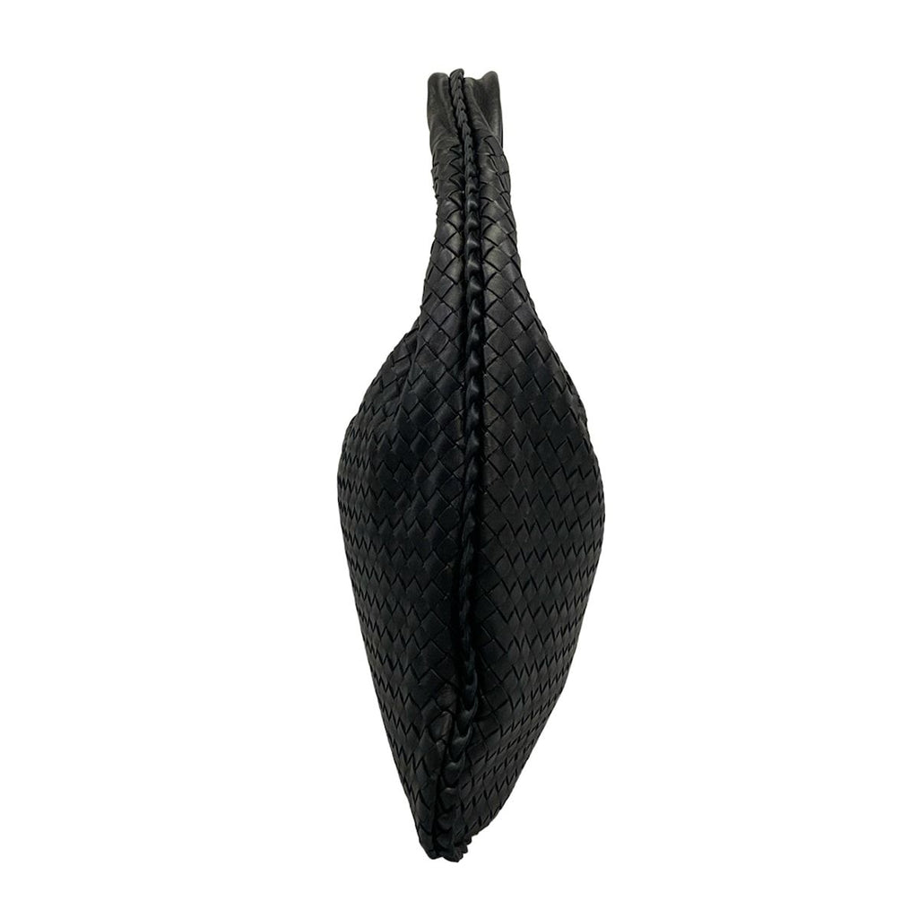 Bottega Veneta Shoulder Bag Medium Black Leather — view 4