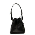 Louis Vuitton Shoulder Bag Epi Petit Noe Noir Leather