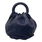 Loewe Handbag Bounce Bag Navy Leather