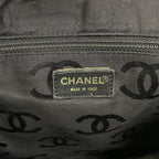 Chanel Handbag Wild Stitch Black Matte Gold Leather — view 8