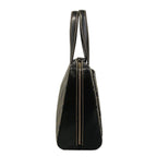 Chanel Handbag Wild Stitch Black Matte Gold Leather — view 4