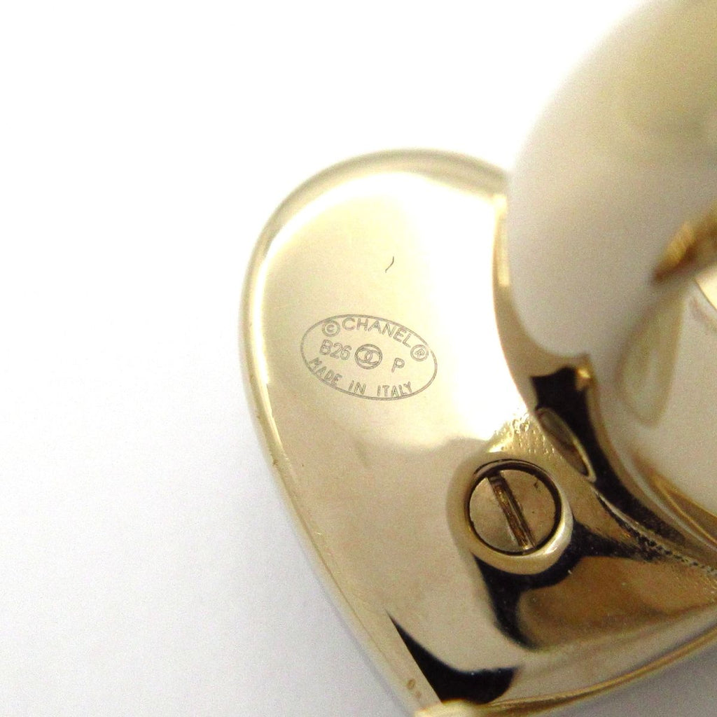 Chanel Ring CC Logo Gold Silver Clear Heart — view 5