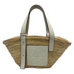 Loewe Tote Basket Beige White Paula's Ibiza Leather