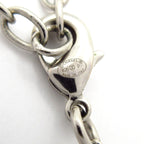 Chanel Necklace CC Logo Silver Gold Clear Heart — view 5