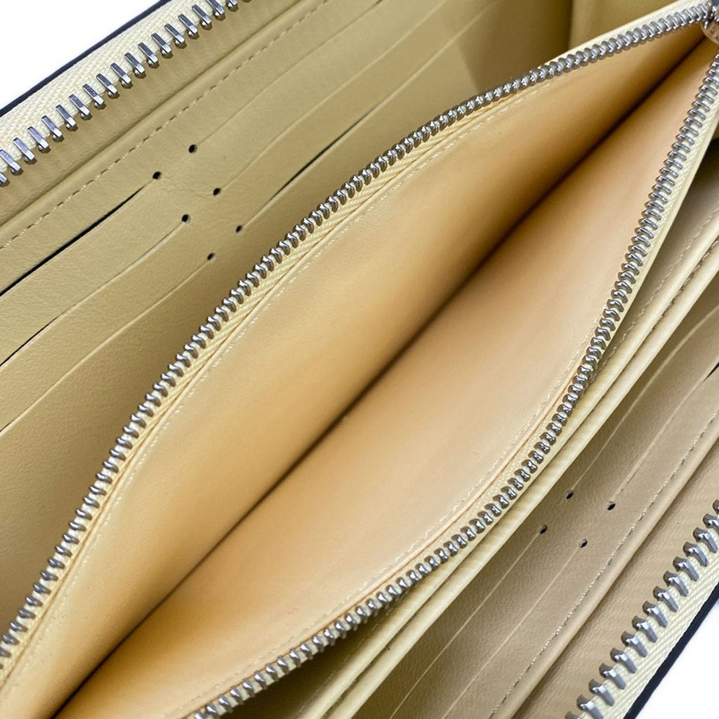 Louis Vuitton Wallet Mahina Zippy Banana Leather Cowhide — view 4