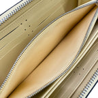 Louis Vuitton Wallet Mahina Zippy Banana Leather Cowhide — view 4