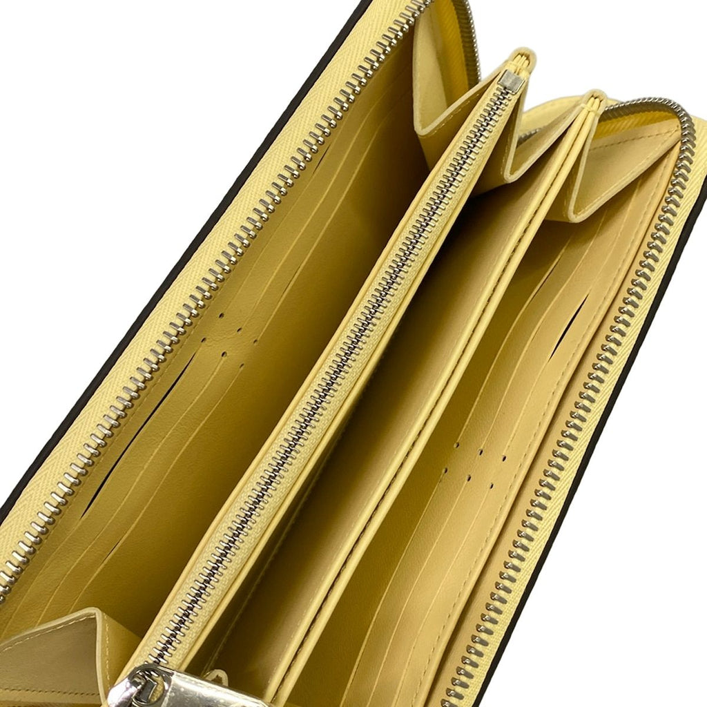 Louis Vuitton Wallet Mahina Zippy Banana Leather Cowhide — view 3