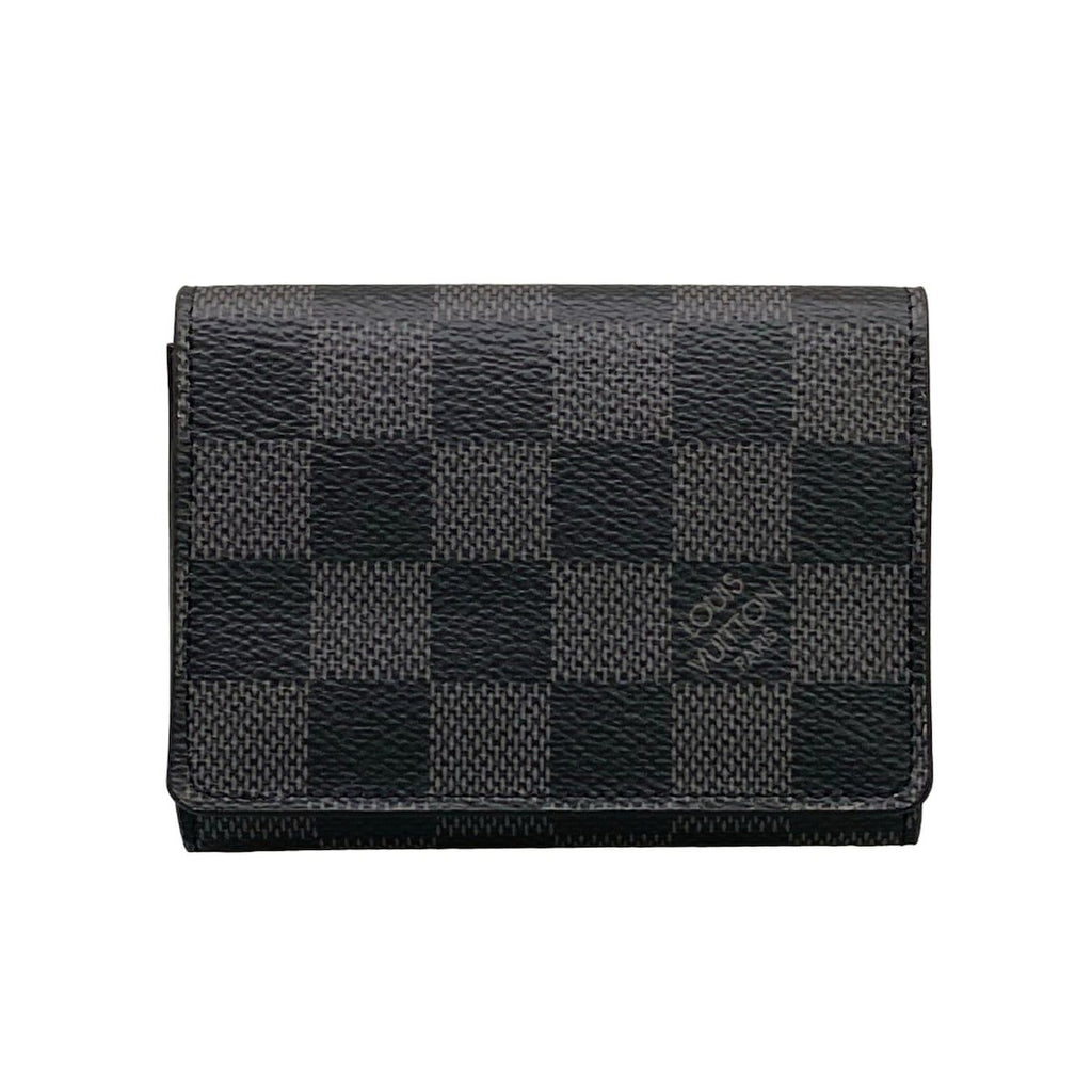 Louis Vuitton Card Case Damier Graphite Envelope Business Holder