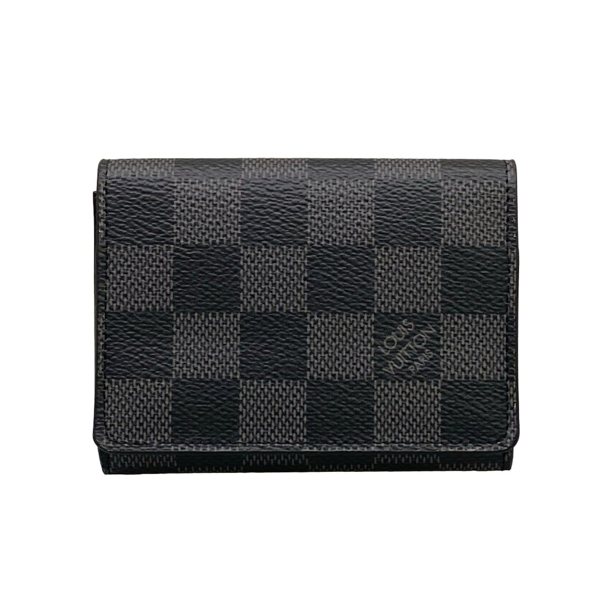 Louis Vuitton Card Case Damier Graphite Envelope Business Holder
