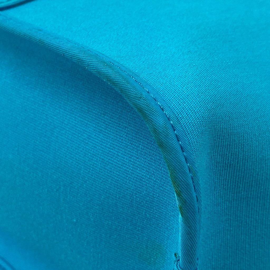 Hermes Tote Kabak PM Blue Light Brown Leather — view 6