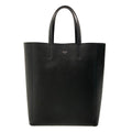 Celine Tote Vertical Cabas Mall Black Leather