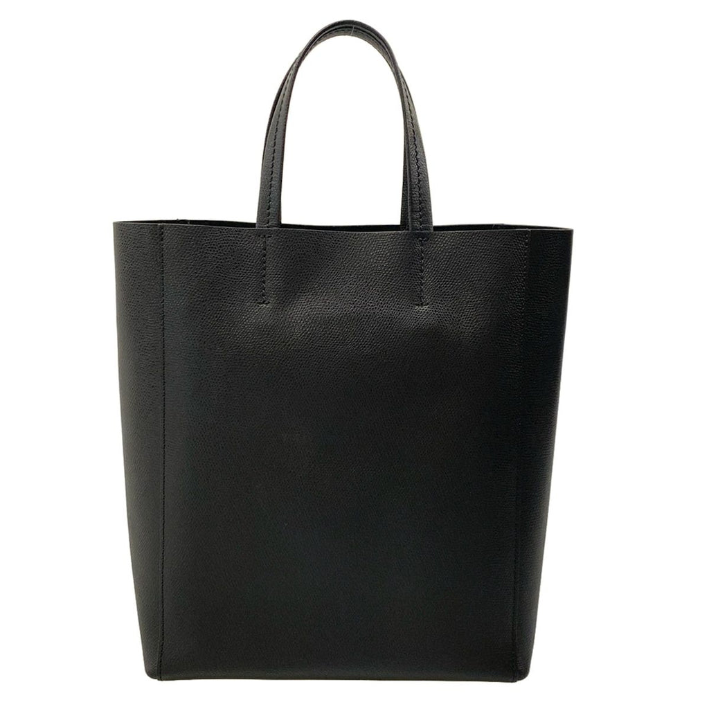 Celine Tote Vertical Cabas Mall Black Leather — view 3