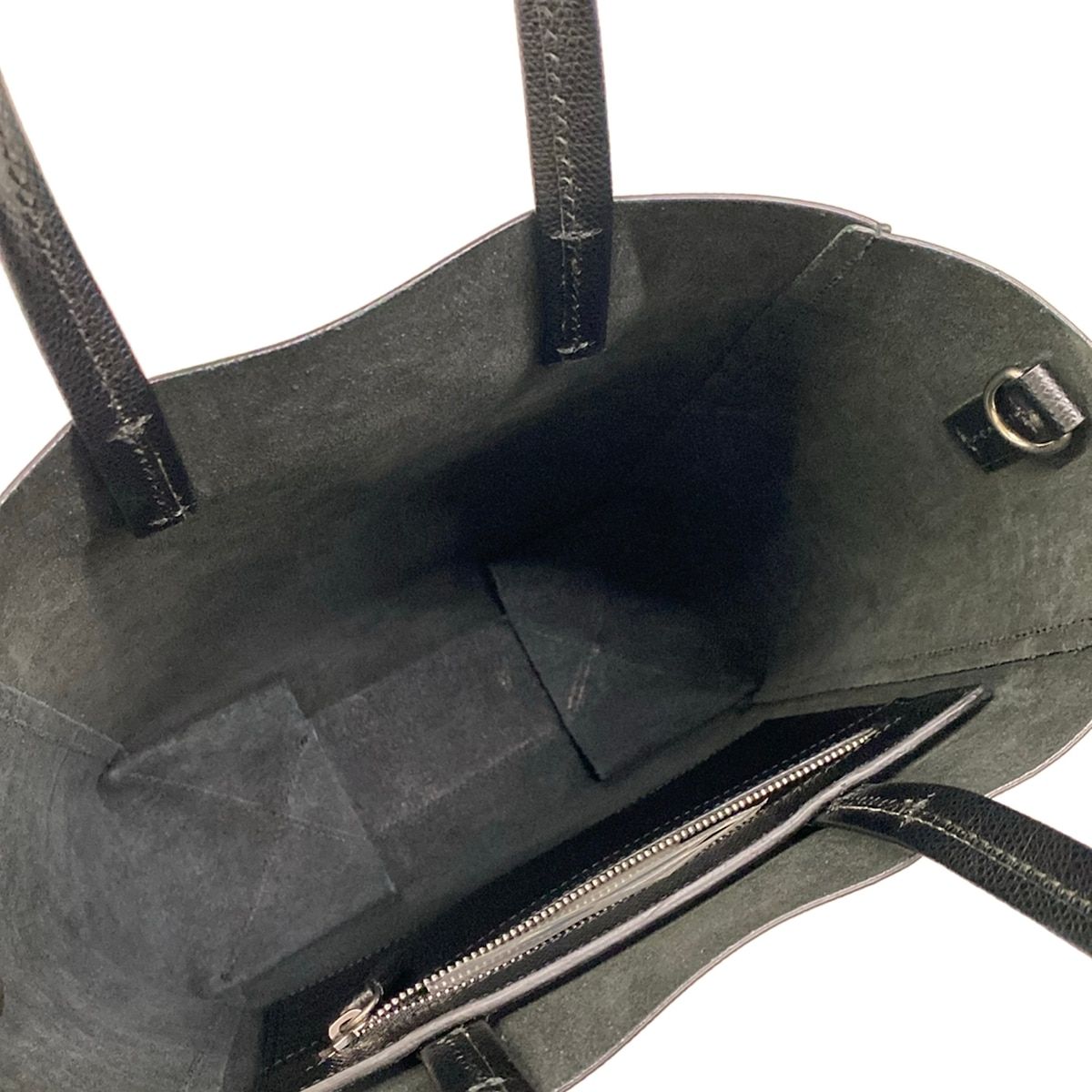 Celine Tote Vertical Cabas Mall Black Leather — view 7
