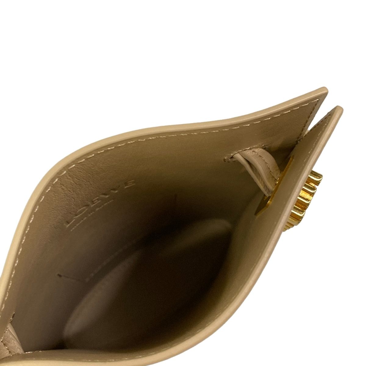 Loewe Shoulder Bag Dice Pocket Beige Smartphone Pochette — view 7