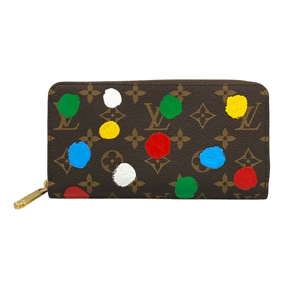 Louis Vuitton Wallet x Yayoi Kusama LV YK Zippy Monogram Multi
