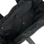 Chanel Tote New Travel Line MM Black Leather — view 7