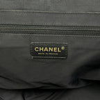 Chanel Tote New Travel Line MM Black Leather — view 8