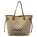 Louis Vuitton Tote Damier Neverfull MM Azur