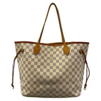 Louis Vuitton Tote Damier Neverfull MM Azur
