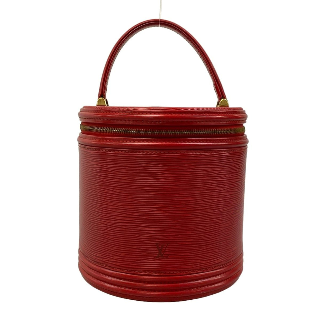 Louis Vuitton Vanity Bag Epi Cannes Castilian Red Leather