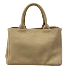 Prada Tote Canapa Beige Bijou Studs — view 3