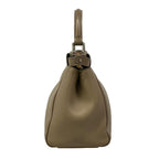 Fendi Handbag Peekaboo Iconic Small Beige Leather — view 2