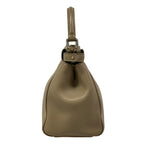 Fendi Handbag Peekaboo Iconic Small Beige Leather — view 4