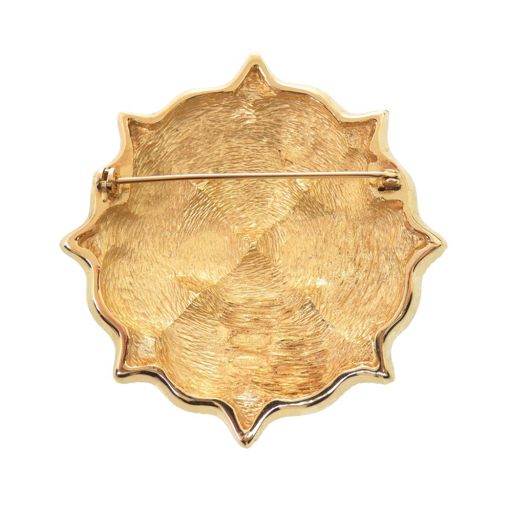 Dior Marble Stone Brooch Metal Multicolor — view 3