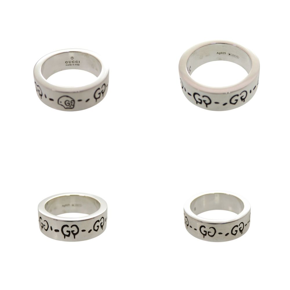 Gucci Ghost 925 Sterling Silver Ring — view 4