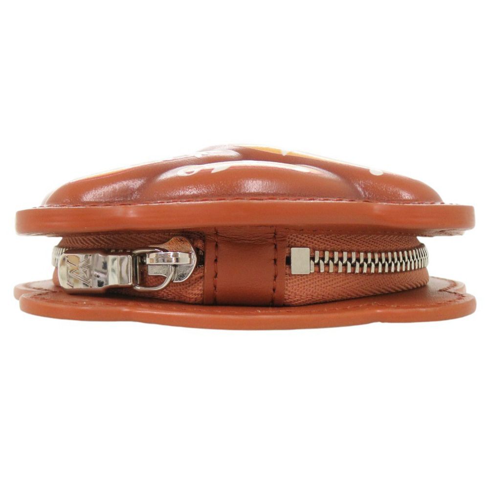 Louis Vuitton LV Bretzel Monogram Leather Brown Key Holder Bag Charm Keychain — view 4
