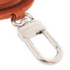 Louis Vuitton LV Bretzel Monogram Leather Brown Key Holder Bag Charm Keychain — view 7