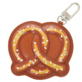 Louis Vuitton LV Bretzel Monogram Leather Brown Key Holder Bag Charm Keychain