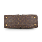 Louis Vuitton Monogram Tote MM 2-Way Shoulder Bag Black — view 3