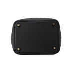 Hermes Handbag Picotin Lock PM Black Gold Taurillon Clemence — view 3