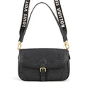 Louis Vuitton Shoulder Bag Monogram Empreinte Diane 2-Way Black