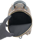 Louis Vuitton Backpack Monogram Palm Springs Mini Black — view 6