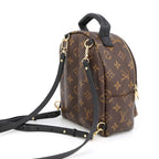 Louis Vuitton Backpack Monogram Palm Springs Mini Black — view 3