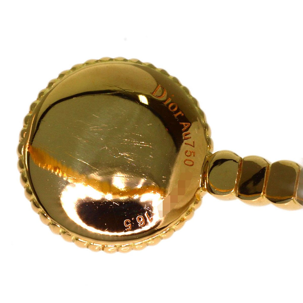 Dior Rose Des Vents Shell Diamond Bracelet 18k Yellow Gold — view 6