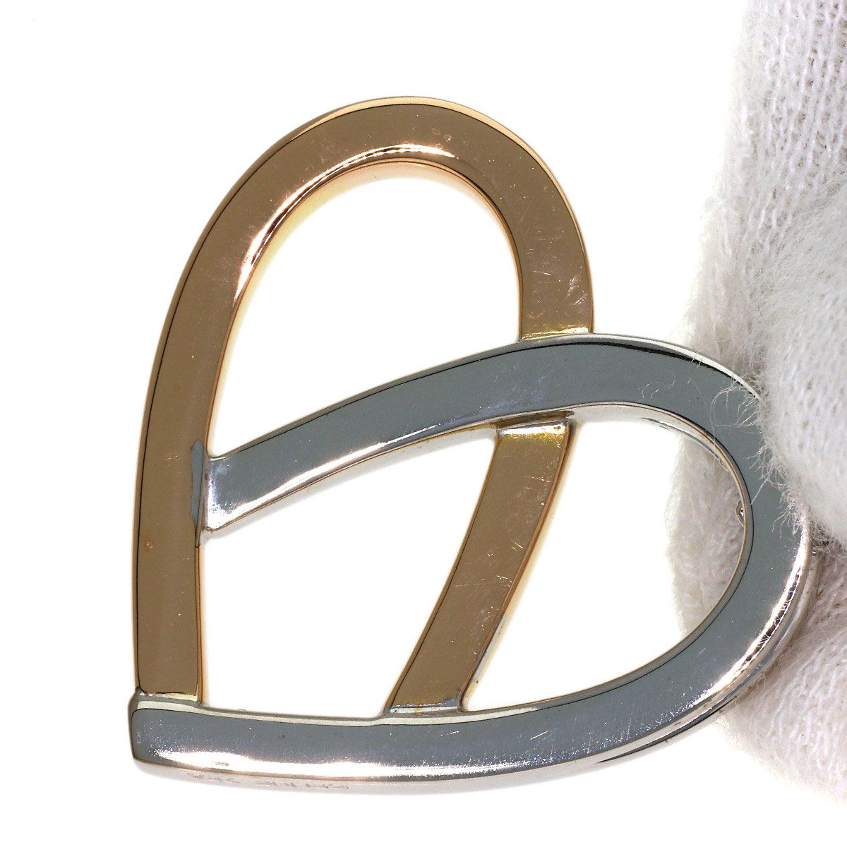 Celine Heart Diamond Necklace — view 6