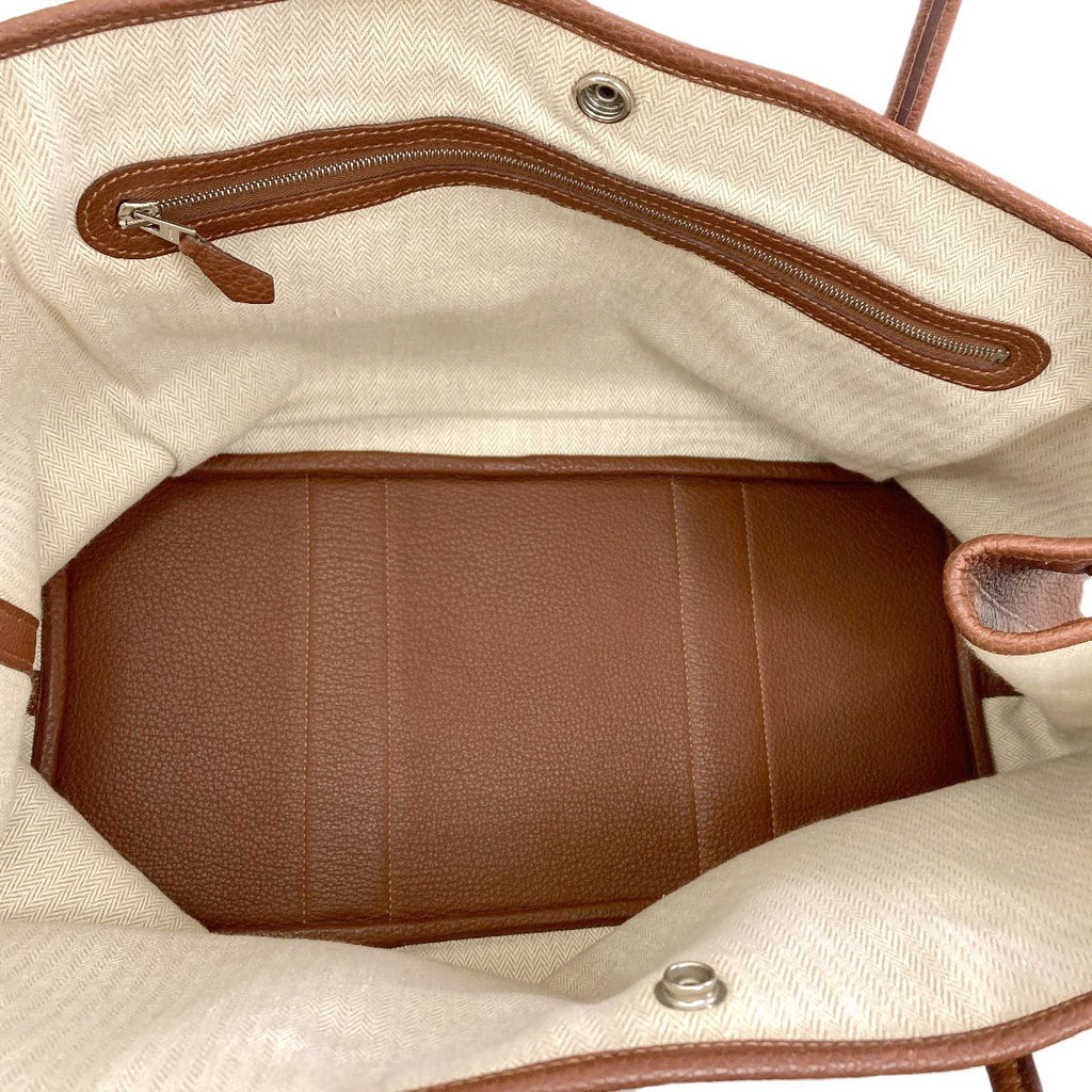 Hermes Garden Party PM Silver Tote Negonda — view 5