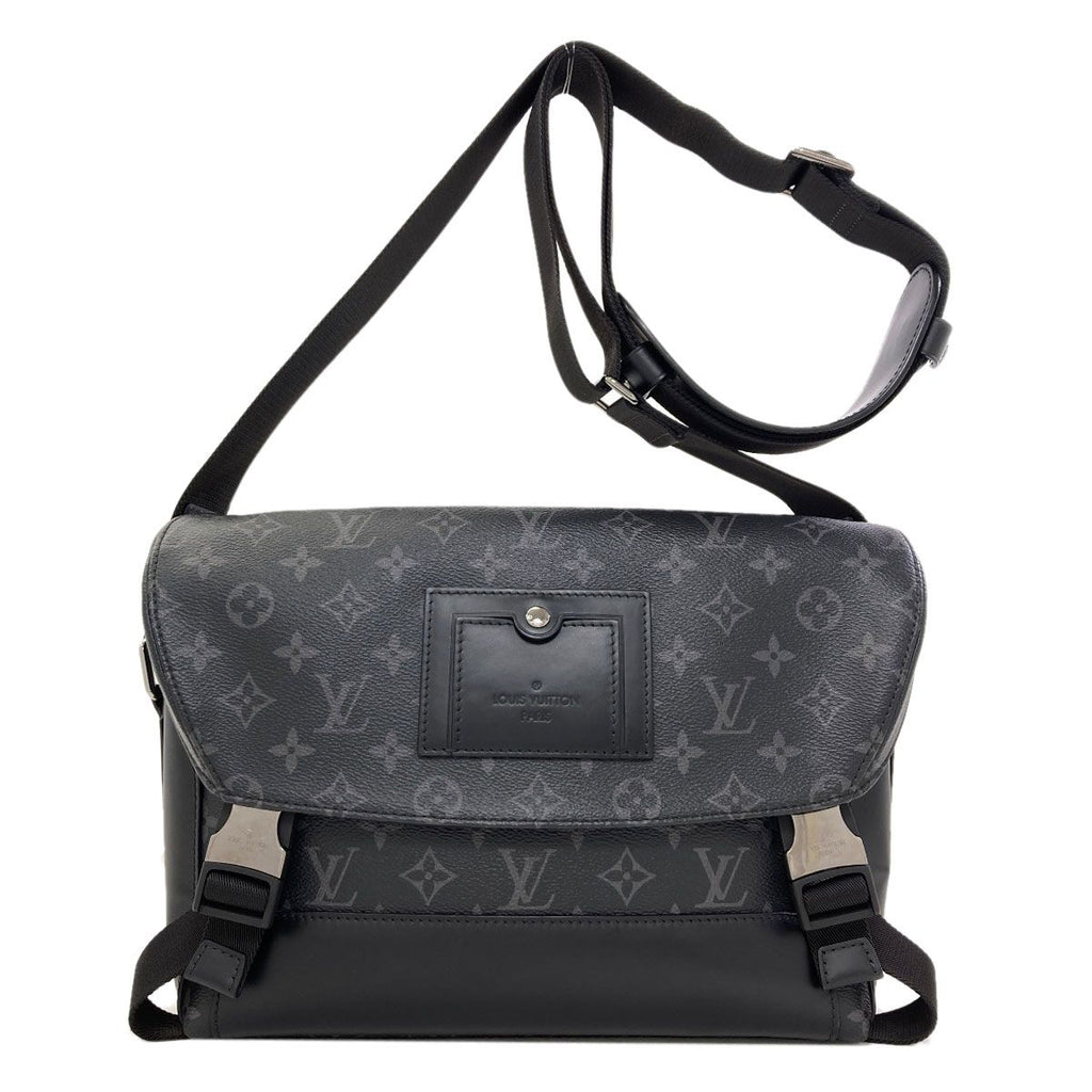Louis Vuitton Messenger Voyage Shoulder Bag Monogram Eclipse
