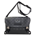 Louis Vuitton Messenger Voyage Shoulder Bag Monogram Eclipse