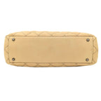 Chanel CC Logo Wild Stitch Silver Shoulder Bag Calfskin — view 4
