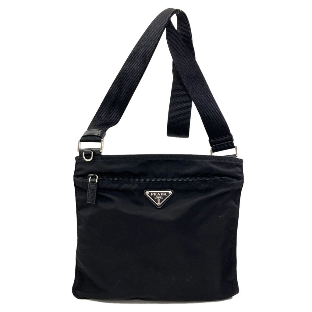Prada Logo Shoulder Bag Nylon