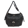 Prada Logo Shoulder Bag Nylon