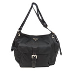 Prada Logo Shoulder Bag Nylon