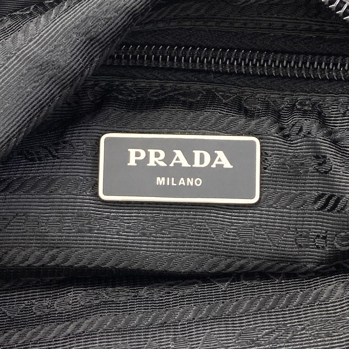 Prada Logo Shoulder Bag Nylon — view 6