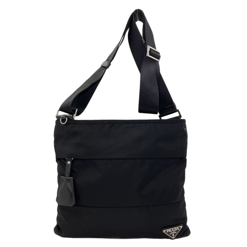Prada Logo Shoulder Bag Nylon