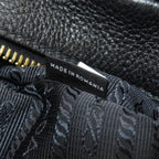 Prada Logo Shoulder Bag Calfskin — view 7